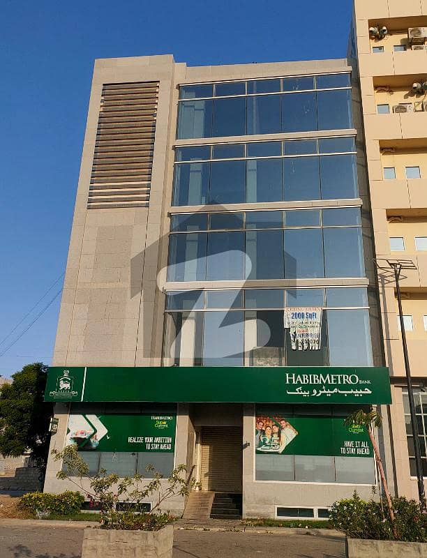 Office Floors Available. . 1st-2nd-3rd-4th Floor With Roof Main Khy-Ittehad Muslim Commercial Area Front Entrance Ideal For IT & Software House Dental & Skin Clinic Gym & Fitness Etc