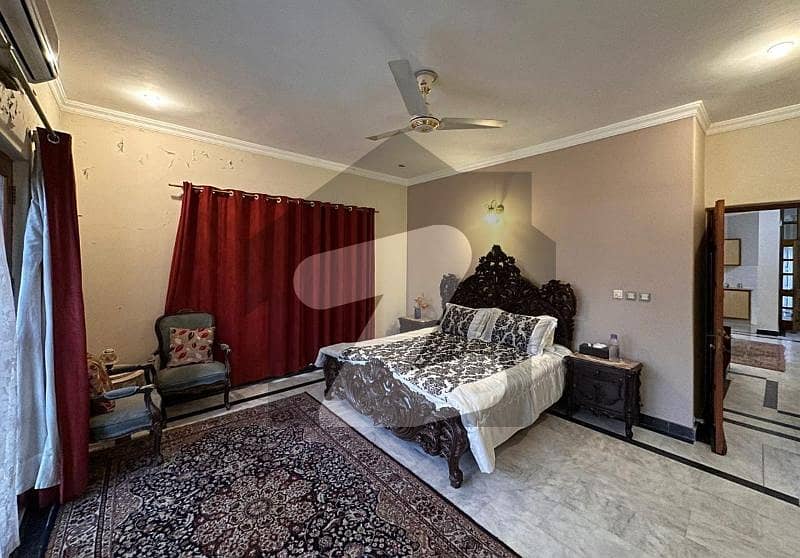 Full Furnished 3 Beds 1 Kanal Upper Portion Prime Location For Rent In DHA Phase 5 Lahore.