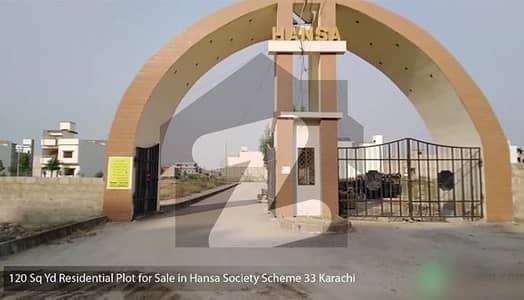 ہنسا سوسائٹی سکیم 33,کراچی میں 5 مرلہ رہائشی پلاٹ 1.25 کروڑ میں برائے فروخت۔