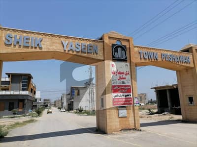 Prime Location Sheikh Yaseen Town Residential Plot Sized 5 Marla For sale
