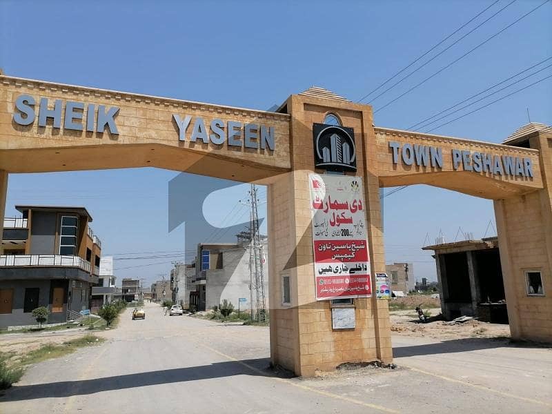 Prime Location Sheikh Yaseen Town Residential Plot Sized 5 Marla For sale