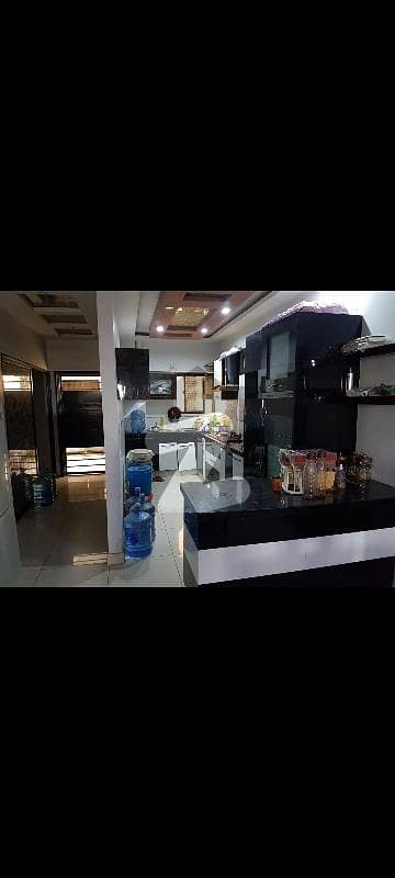 Gulistan e jauhar block 3A King palm Residency 3Bed Rooms Drawing lounge For Rent