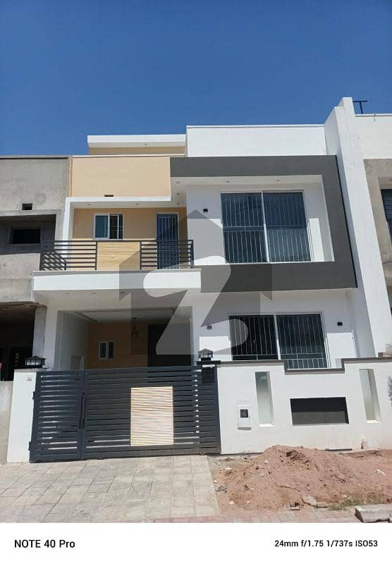 Sector B 5 Marla Brand New House Near To Park And Masque For Sale Bahria Enclave Islamabad