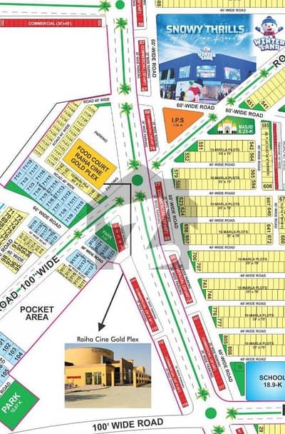 10 Marla Most Hot Location Plot For Sale In Bahria Town Lahore