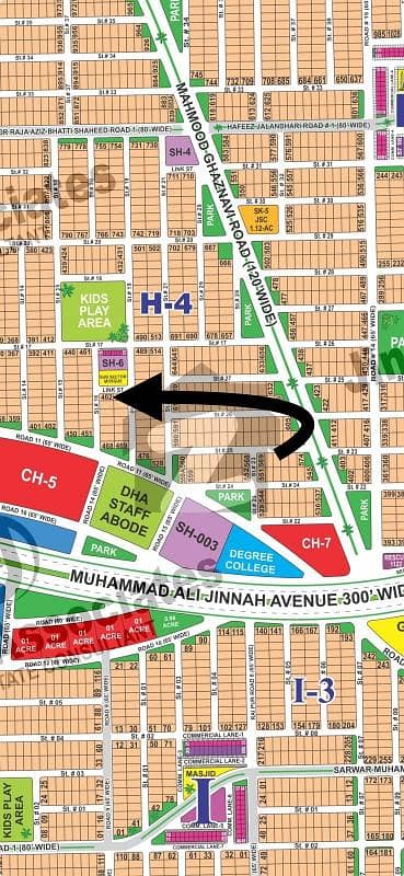 Corner Near Masjid, Plot Park And Main Boulevard Available In Nominal Price