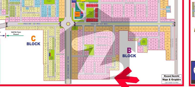 20 Marla plot HoTE Location urgent for sale in WAPDA phase 1 B block