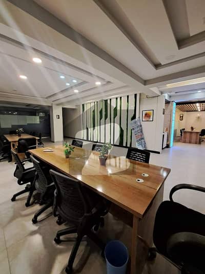 office for rent in E11 sector 3600 furnished space avaialable