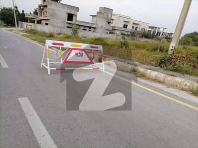 1 Kanal Corner Residential Plot For Sale. In Engineers Co-operative Housing Society. ECHS Block M D-18 Islamabad.