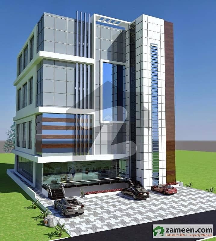 8 MARLA BUILDING ON RENT IN DHA PHASE 8 ON MAIN ROAD
