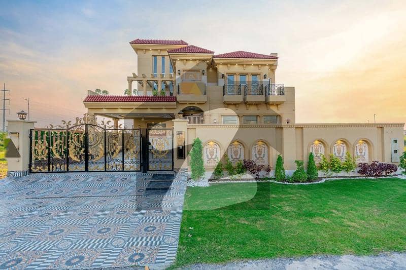 100% Original Pictures! 1 Kanal Brand New Double Unit Luxury Spanish Design House For Sale In DHA Ph 7 | Near By Park And McDonald's