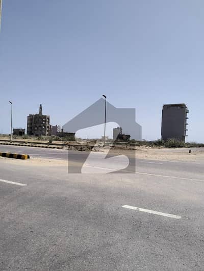 100 SQYDS Commercial Plot, Both-side-Roads, for Sale in Khalid Commercial, Phase-7 Ext. DHA Karachi