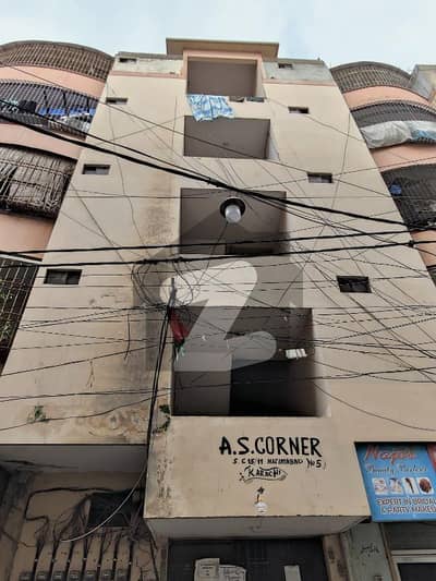ناظم آباد کراچی میں 2 کمروں کا 4 مرلہ فلیٹ 60.0 لاکھ میں برائے فروخت۔