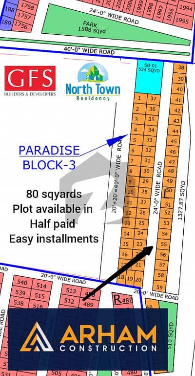 North town residency phase. 1 paradise block. 3