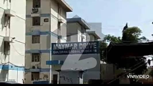 flat for sale maymar drive Gulshan Iqbal block 10