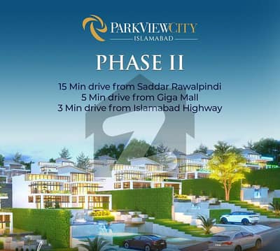 5 Marla Plot Available In Park View City II (Fresh Booking) (Very Nearby Ring Road) Main G. T Road Rawat Rawalpindi