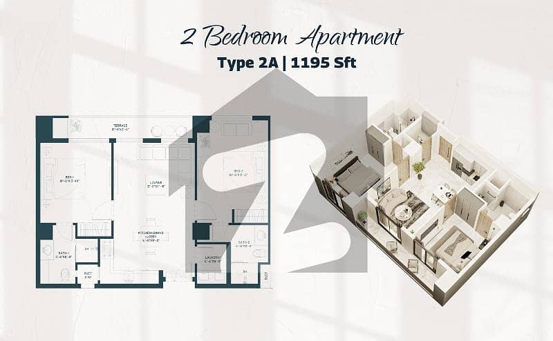 Available 2 Bedroom Apartment on Main GT Road Near DHA2,3 & 5 just 8500 persqft