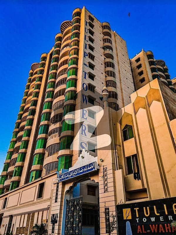 ٹیولِپ ٹاور سعدی روڈ,کراچی میں 2 کمروں کا 5 مرلہ فلیٹ 1.15 کروڑ میں برائے فروخت۔