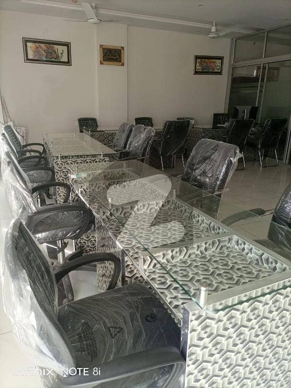 Office Furniture Setup For Sale In DHA Phase 8 Commercial Main Boulevard