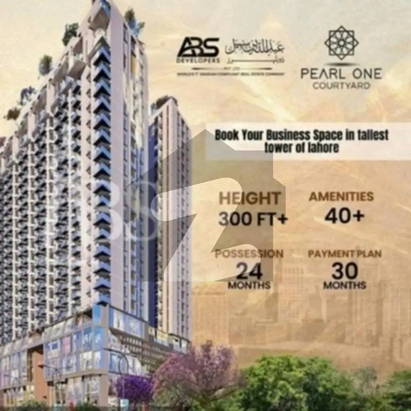 3 Bed Luxurious Apartment For Sale on 3 Year Instalment Plan In Pearl One Bahria Town Lahore