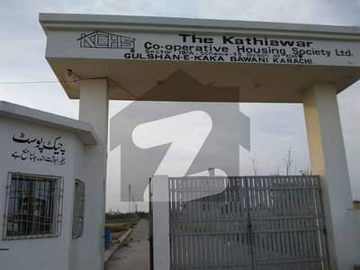کاٹھیاور سوسائٹی گلشنِ اقبال ٹاؤن,کراچی میں 10 مرلہ رہائشی پلاٹ 1.2 کروڑ میں برائے فروخت۔