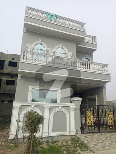 Triple Storey 4.60 Marla Brand New House Available For Sale In 
Dream Gardens