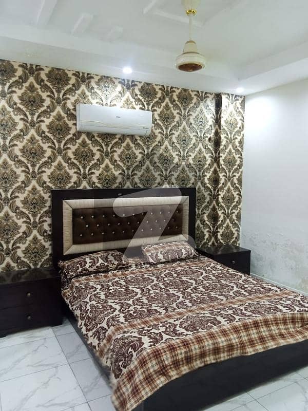 1 bed brand new luxury furnished flat apartment available in bahria town lahore
