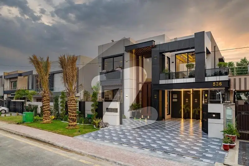 1 Kanal Brand New Beautiful Luxury House For Sale In Sector C Jasmine Block Bahria Town,Lahore