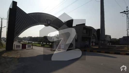 8 Marla ideal location Plot Is Available For sale in State Life Housing Society Lahore Block J.