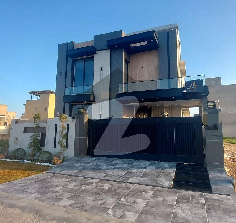 10 Marla Brand New With Basement 120ft Road Luxury Modern Design House For Sale In DHA Ph 7 | Near By Park And McDonald's