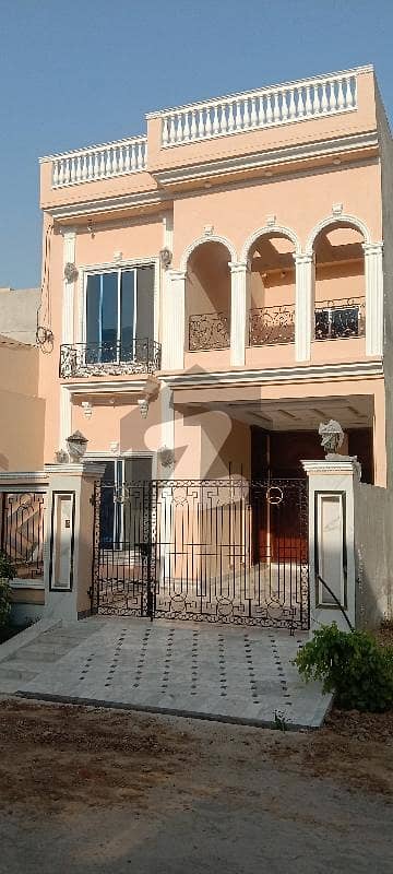 7 Marla Spanish new brand double story house for sale.