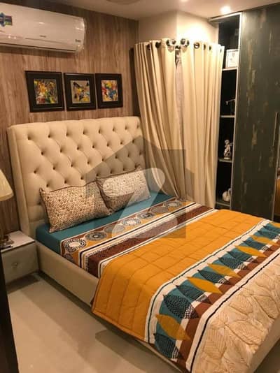 2 Bed Fully Furnished Apartment For Rent In NISHTER Block BAHRIA Town Lahore