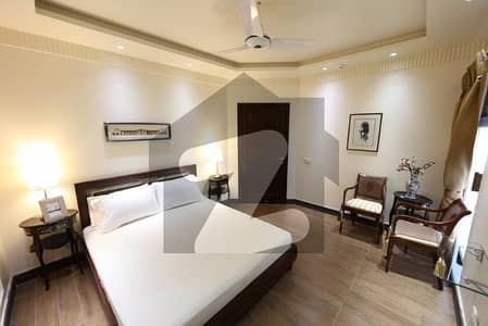 Gulberg flat two bedrooms fully furnish for rent VIP environment same like 5 star hotel