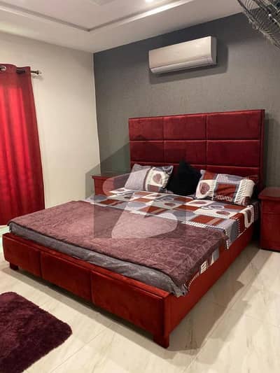 1 BED LUXURY FURNISHED APARTMENT AVAILABLE FOR RENT IN SECTOR E BAHRIA TOWN LAHORE