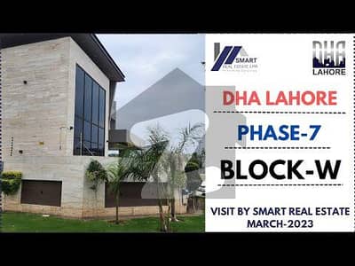 Enviro-Chic Living: Exclusive 1-Kanal Plot in DHA Phase 7 Block W