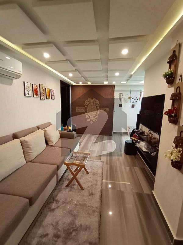 Furnished Apartment Of Front View At Super Location Of Bahria Town Lahore Near McDonalds