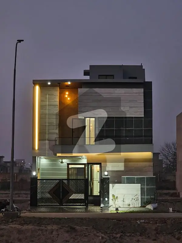 5 Marla Brand New Double Height lobby House For Sale in Tulip Overseas Block Park View City Lahore
