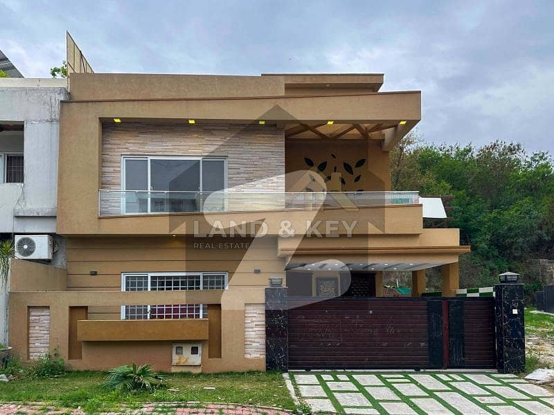 12 Marla Brand new designer house available for sale in bahria town phase 8 overseas 2 on prime location