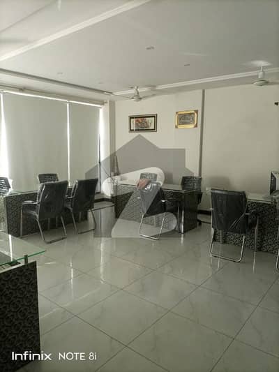Sharing Office Real Estate 1st Floor Available For Rent In DHA Phase 8 Main Boulevard Commercial Broadway