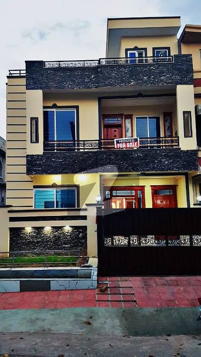 G-13 4 Marla (25 X 40) Brand New Modern Luxury Corner House For Sale Double Storey Brand New House Double Unit House Modern And Solid Construction 4Bedrooms Attached Bath 2 Tv Lounge 2 Kitchen 1 Car Porch All Basic Facilities Are Installed