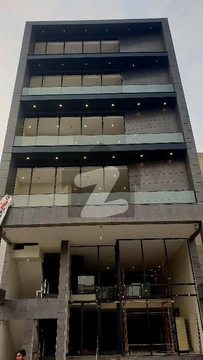 Sial Estate offers DHA Phase 6 A block 08 marla Brand New Ground Floor mezzanine Floor Available for Rent.