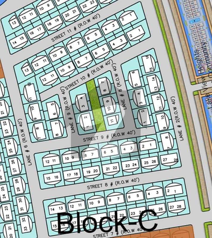 Overseas East, C Block,10 MARLA Possession Plot available For Sale