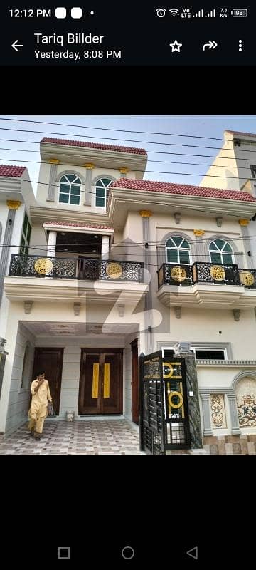 5marla Beautifull new house for sale in Canal garden A Block gas area near to Behria twon lahore near to market near to main gate