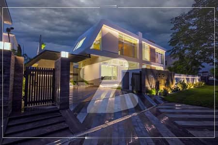2 Kanal Brand New Full Basement Ultra-Modern Designer Fully Furnished Bungalow With Swimming Pool For Sale At Prime Location Of Dha Lahore