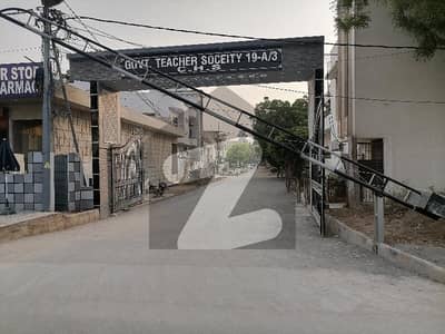 A West Open 266 Square Yards Residential Plot In Karachi Is On The Market For sale