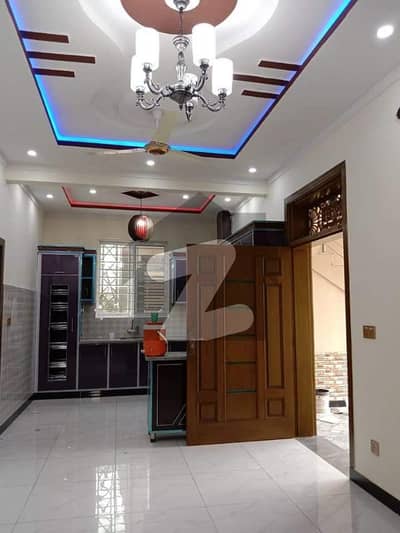 6 Marla Double story house 5 bedrooms with attac 6 bathrooms/2 car parking 60 Feet Corner House this house available for government of Pakistan hiring purpose