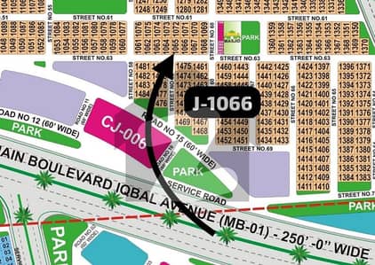 01-Kanal Ideal Location Plot Available For Sale Direct Access From 250ft Road Walking Distance From Park Mosque