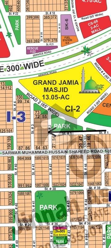 1 Kanal Prime Location Plot Available For Sale In DHA Multan Sector I