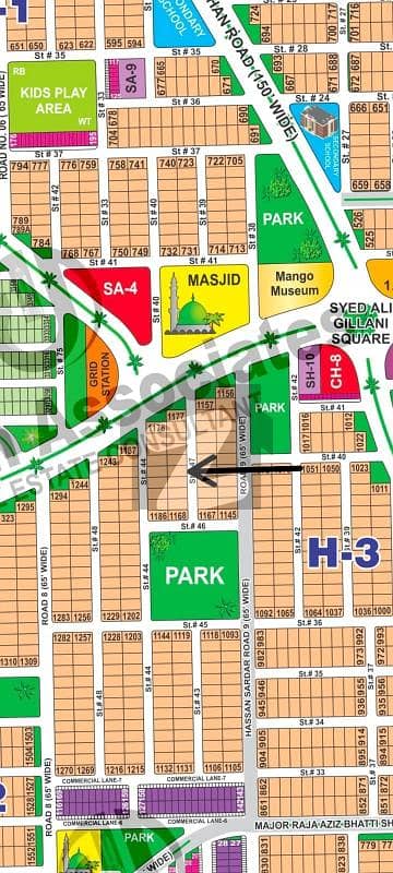 1 Kanal Prime Location Plot Available For Sale In DHA Multan Sector H