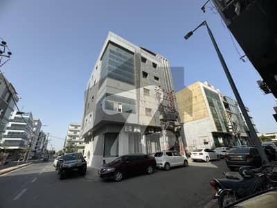 1st floor office for sale in bukhari commercial, corner building , rental income 40,000