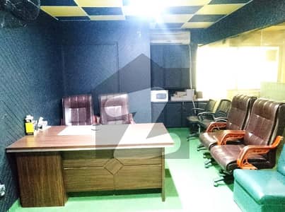 1100 Sqft Fully Furnished Office For IT Company Near Barkat Market Lahore on Reasonable Rent